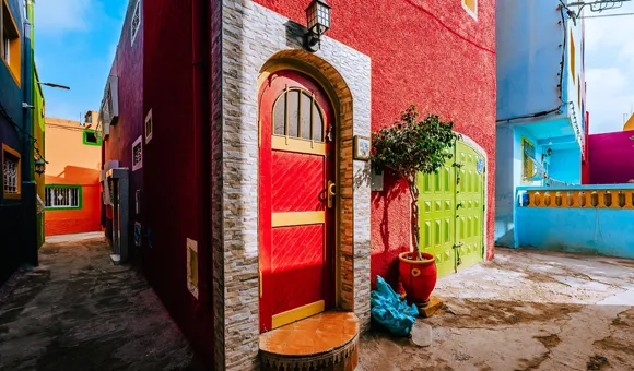 Maroko - kolorowe uliczki