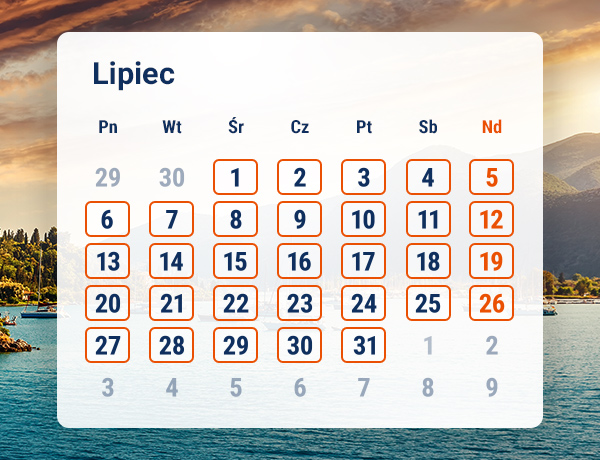 Sprawdź oferty na lipiec 2026