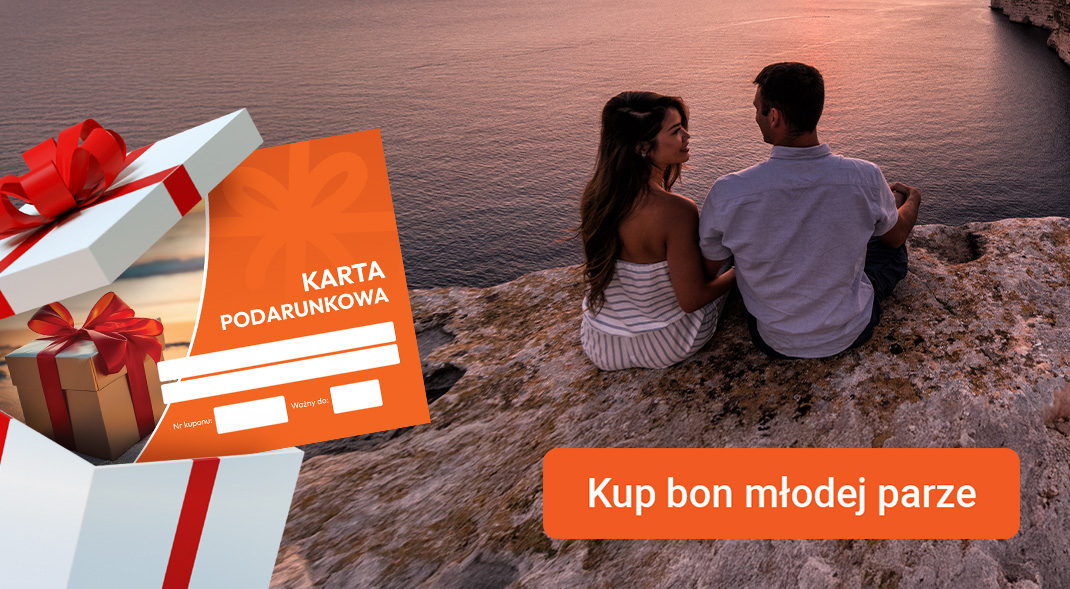 Kup bon młodej parze