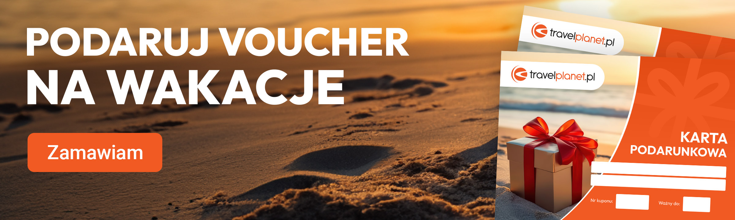 Podaruj voucher na wakacje
